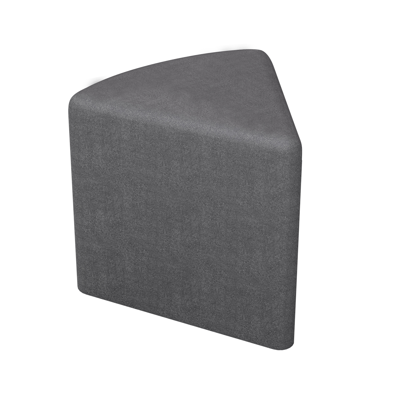 Пуф сегмент (тканина), каркас - ДСП, АЛМАНТ, 470х470х450 мм.